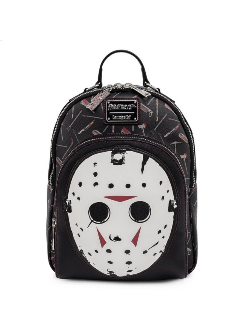 Loungefly Friday the 13th Jason Mask Mini Backpack